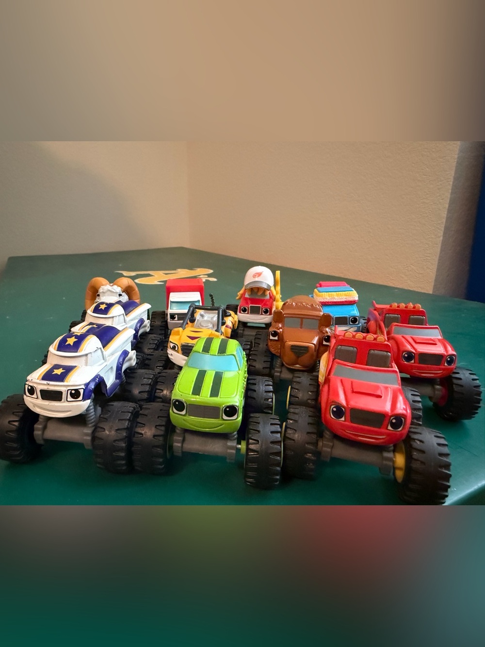 Lot of 11 Fisher Price Blaze and the Monster Machines Trucks